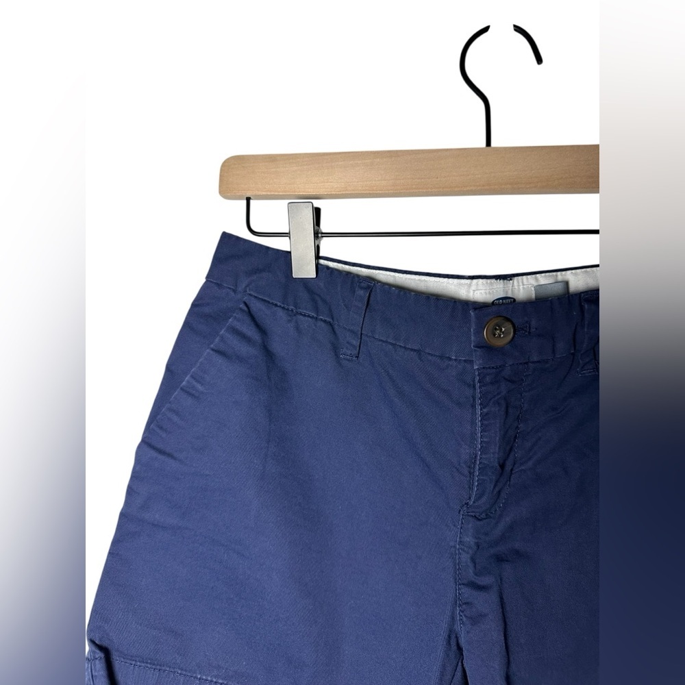 Old Navy Women’s Classic Chino Shorts Size 0 – Navy Blue - Picture 3 of 6